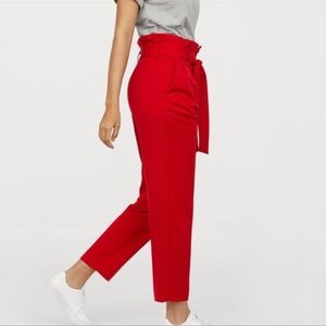 🌟3 for 30$🌟 H&M red paperbag pants
